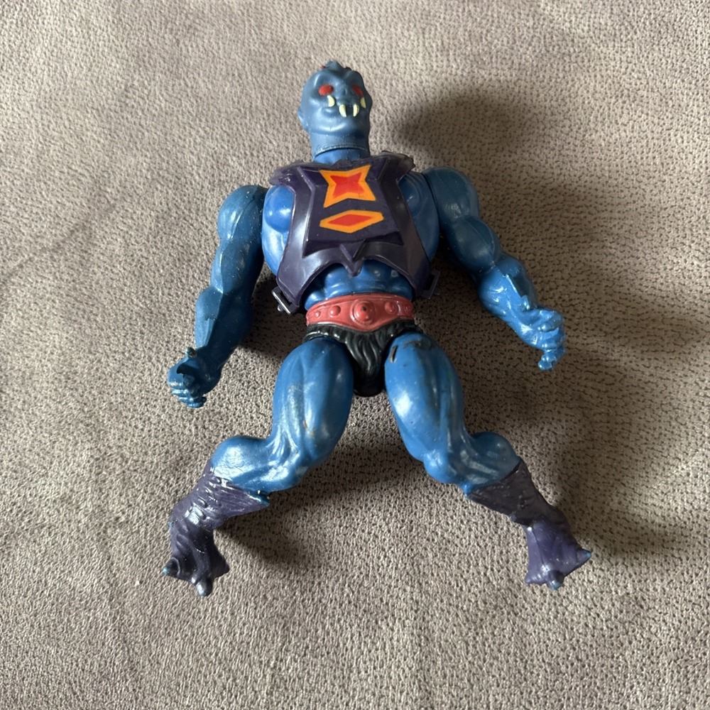 Vintage HE-MAN 1981 WEBSTOR Mattel Action Figure